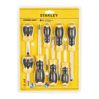 Set 8 surubelnite, Stanley, Cushiron Grip