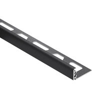 Profil din aluminiu pentru inchidere, decorativ antracit, Schluter JOLLY-TSDA, J 100 TSDA, H 10mm, L 2.5m
