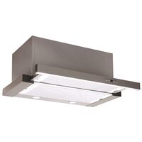 Hota telescopica, Pyramis Sliding Inox Turbo, inox, 60cm, 3 viteze, 1 motor x 220w