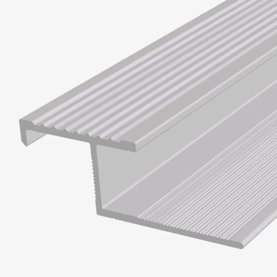 Profil pentru treapta AL2100, din aluminiu, incorporabil, Auriu,  2,5m