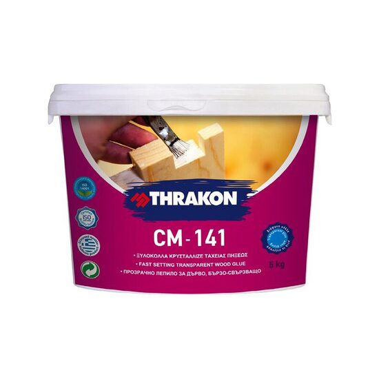 Adeziv transparent pentru lemn, THRAKON CM-141, 0,5KG