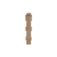 Conectori plinta pvc, Salag, 4buc/set, nuc macadamia