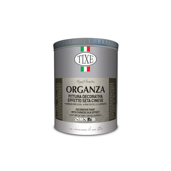 Vopsea decorativa, Organza, argintiu, 2l