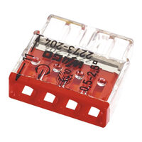 Conector doza slim,  4x2.5mm
