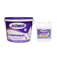 Promo Set: Vopsea lavabila interior, Kober Zertifikat Plus, 15l +  amorsa