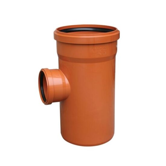 Ramificatie redusa canal pvc, D.250/125, 87 grd