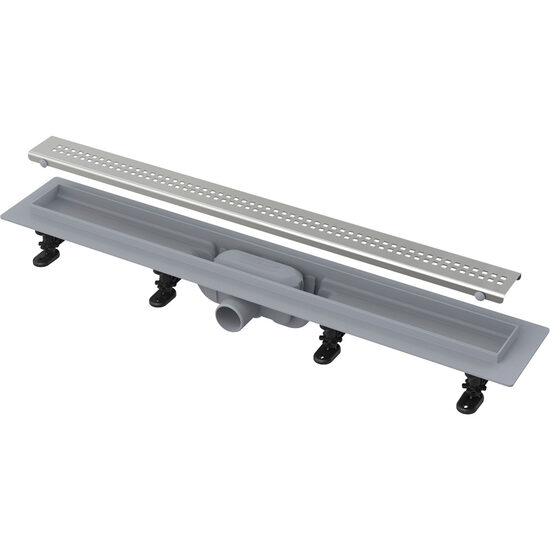 Rigola dus Alca pentru gratar perforat APZ9 simple 650mm