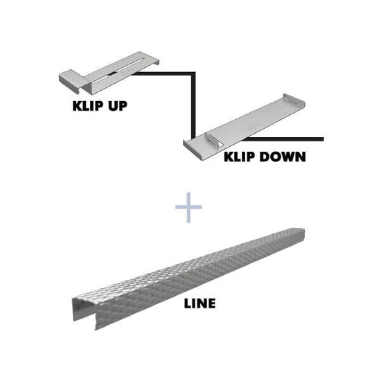 CLEMA METALICA SUPERIOARA PENTRU TREAPTA KLIP UP, KTKU0218