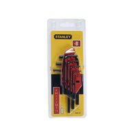 Set 8 piese imbus Stanley, "L" metric 1.5 - 6mm