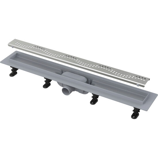 Rigola dus Alca pentru gratar perforat APZ8 simplu 650mm