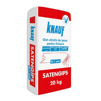 GLET DE IPSOS PENTRU FINISARE, KNAUF SATENGIPS, 20 KG