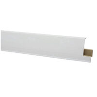 Plinta parchet pvc, Salag, 2.5m, alb