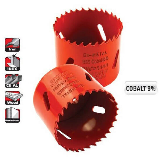CAROTA BI-METAL HSS COBALT, BENMAN, 67 MM, 74222