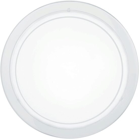 Plafoniera, Eglo Planet 1, E27 1x60W ø290mm, Alb, transparent
