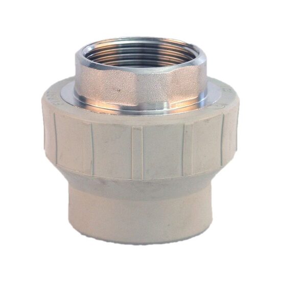 Racord PPR gri, D63x2 FI