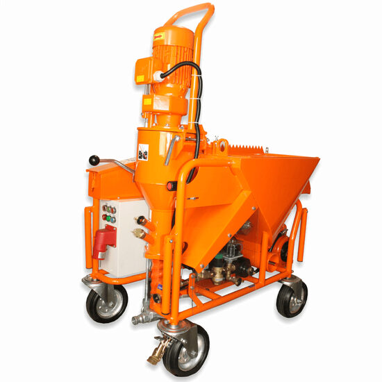 Masina de tencuit trifazica 400V PCS-K4  debit material 6-40 l /min