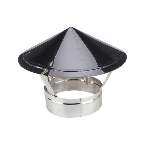 Capac terminal cos de fum inox 160 mm