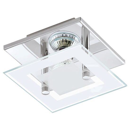 PLAFONIERA, EGLO ALMANA 94224, 1X3W, GU10, STICLA SATINATA