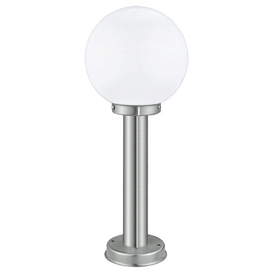 STALP EXTERIOR, EGLO NISIA 30206, 1x60W, E27, INOX, ALB