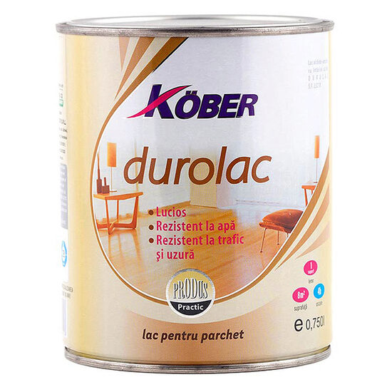 LAC PENTRU PARCHET SI MOBILIER KOBER DUROLAC 4L