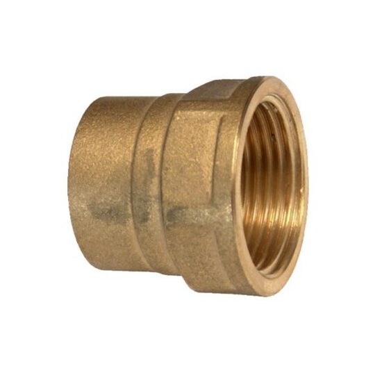 Adaptor cupru 22 x 3/4", pentru imbinare prin sudura, cu filet interior-interior