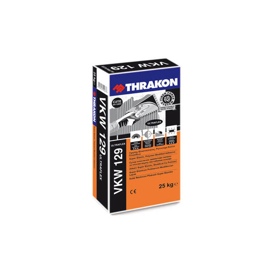 Adeziv super flexibil pentru placari, THRAKON VKW 129, ALB