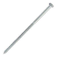 SURUB PT LEMN CAP HEXAGONAL  8,0x180mm