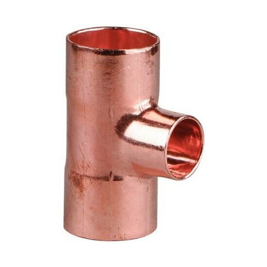 Teu redus cupru, 18-15-15 mm, pentru imbinare prin sudura