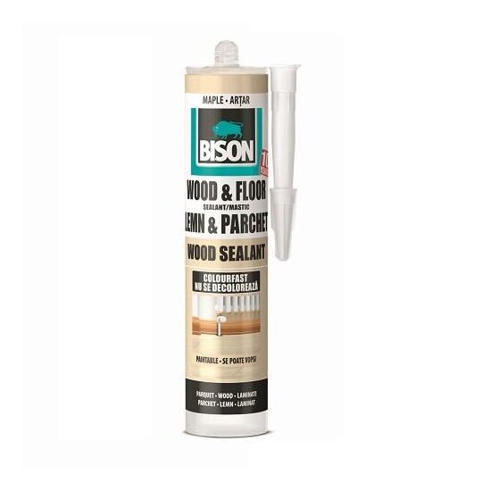 Mastic pentru lemn BISON Wood Sealant, 300ml, artar