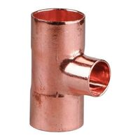 Teu redus cupru, 28-18-28 mm, pentru imbinare prin sudura