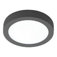 Plafoniera exterior, Eglo Argolis, LED 16.5W 1600lm 3000K IP44 ø225mm, Antracit