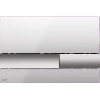 Clapeta de actionare pentru rezervor incastrat, Alca M1732, cromat-mat