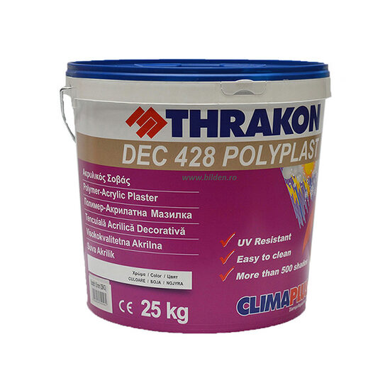 Tencuiala decorativa acrilica THRAKON DEC 428 POLYPLAST 1,5MM
