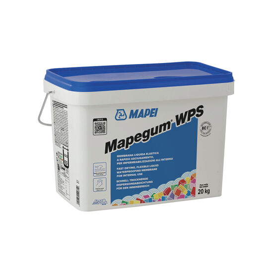 Membrana lichida pentru hidroizolarea la interior, Mapei, Mapegum WPS, 20kg