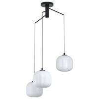 LUSTRA, EGLO MANTUNALLE 99368, 3X40W, E27, STICLA, ALB