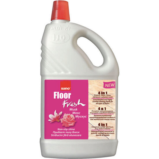Detergent pardoseli, Sano, Floor Fresh Musk, 2L