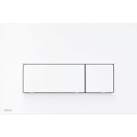 Clapeta de actionare pentru rezervor incastrat, Alca, alb lucios