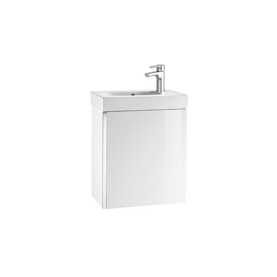 Set mobilier si lavoar, Roca, alb
