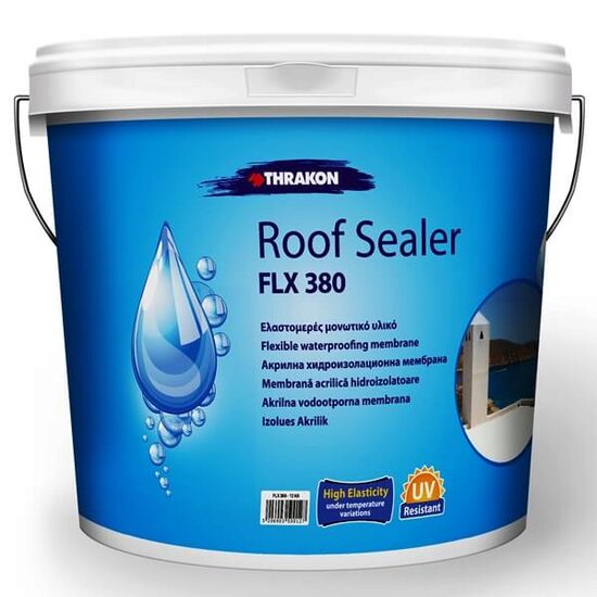 Membrana elastica hidroizolanta Thrakon FLX 380 Roof Sealer 12kg
