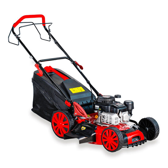 Masina de tuns gazon, Bisonte Agro Garden BTA-MTG500, motor benzina, 3.5cp