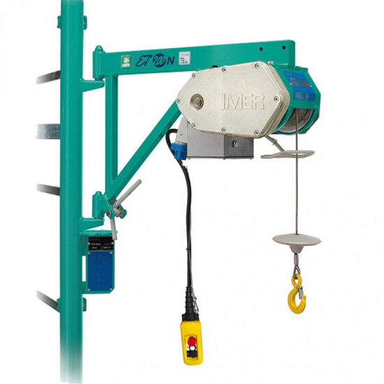 Electropalan santier, Imer ET 200N, sarcina max.200 kg, priza, H max 30 m, 230V