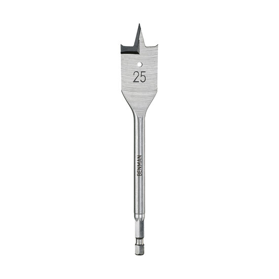 Burghiu lemn cu varf plat, Benman, 28 x 150mm, 74723