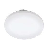 Plafoniera, Eglo Frania, LED 17.3W 2000lm 3000K IP44 ø330mm, Alb