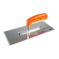Gletiera cu dinti drepti din otel inoxidabil, SchluterÂ®-TROWEL 4 x 4 mm, TRL4X4