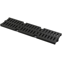 Rigola de exterior de 100 mm cu rama din plastic si gratar compozit, Alcadrain AVZ104-R402, clasa B125