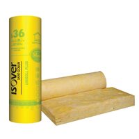 Vata minerala de sticla Isover Uniroll Plus 100mm, 1200x5000 mm