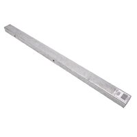Stalp gard  prezincat pregaurit, capac, 60x40x2500mm