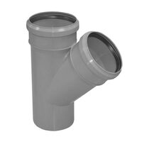 Ramificatie PP canalizare interioara, Valrom, D.50/50 45 grd