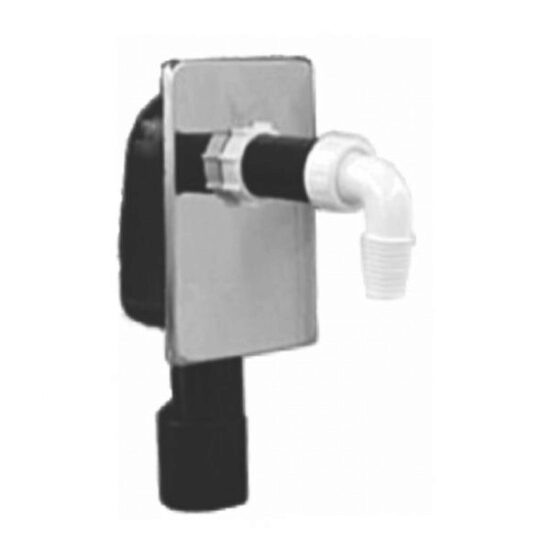 Sifon incastrat masina de spalat, Valrom, EasyKIT, D. 40/50, inox