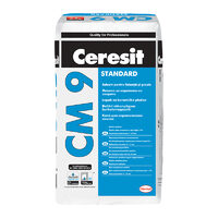 ADEZIV PENTRU MONTARE GRESIE SI FAIANTA, CERESIT CM 9, 25KG